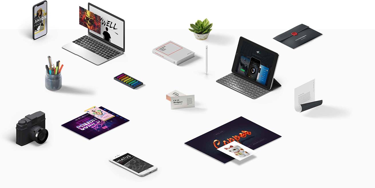Various Envato Elements assets